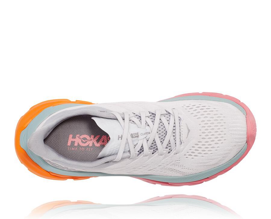 Hoka One One Hardloopschoenen Dames - Clifton Edge - Wit - QH9730285